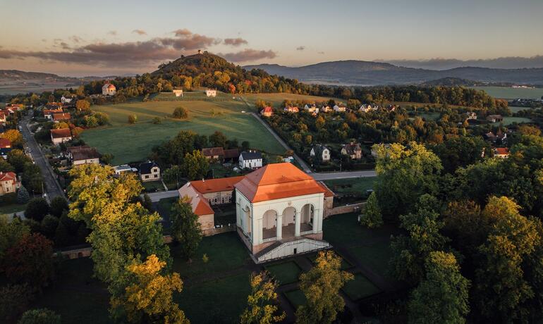 Valdštejnská lodžie zebín český ráj